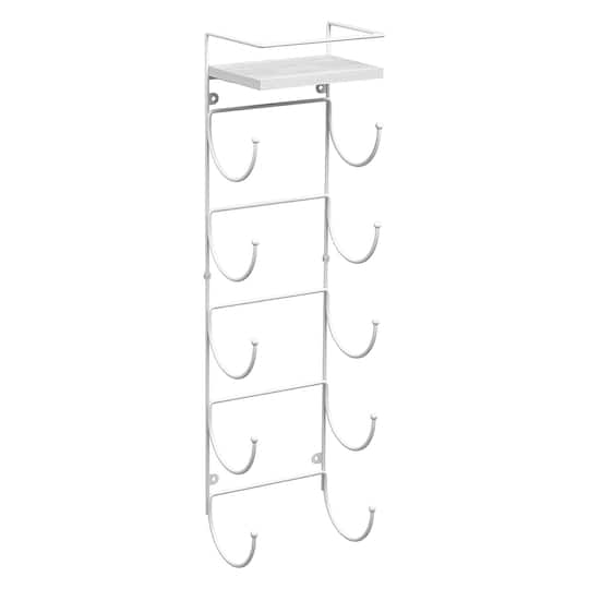 Sorbus Wall Mounted Towel Rack with Shelf